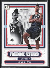 2025 Donruss WNBA #9 Jewell Loyd Franchise Features Press Proof