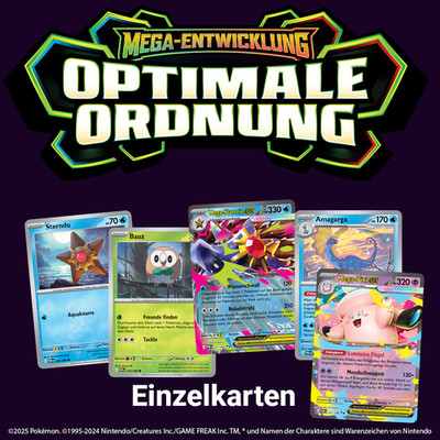 MEGA Pokemon Set - Optimale Ordnung POR DE - Karten