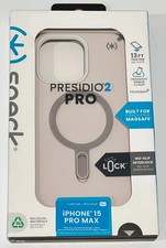 NEW Speck Presidio2 Pro MagSafe ClickLock Case iPhone 15 Pro Max 6.7"