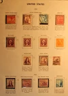 USA stamps 19th century collection lots, mint and  used - 1932,1933