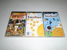 Worms: Open Warfare, Loco Roco 1 & 2 ☆☆ CIB PlayStation Portable PSP locoroco