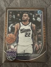 Devin Carter 2025-26 Bowman Chrome REPTILIAN REFRACTOR #BCV-197