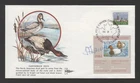 Canada 1986 Migratory Birds Duck Stamp FDC - signed by designer