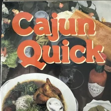 Cajun Quick by Jude W. Theriot (1992, Hardcover Cookbook)