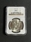 1923 MORGAN SILVER DOLLAR S$1 NGC MS64 PRE-33 (BLAST WHITE)