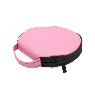 1Stk Rosa Kapazität CD DVD Scheibe Halter Speicher Tasche Organizer für Auto