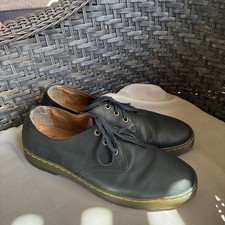 Dr. Martens Men's Smooth Leather Oxford Nappa Black Shoes Size 10m