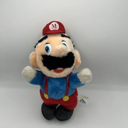 Super Mario Bros 1988 Plush Nintendo NES Acme Stuffed Rare Vintage Free Shipping
