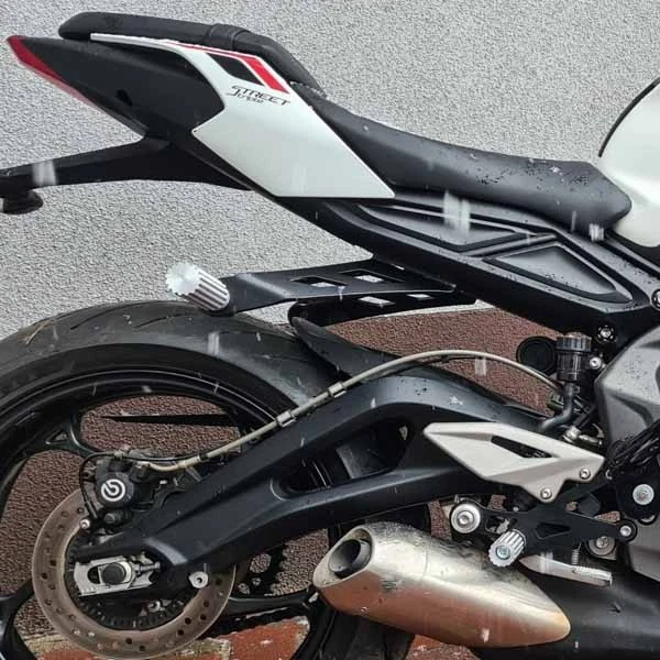 Juegos Reposapiés Traseros Subcage Triumph Street Triple 675 765 660 (2013-2025) Stunt Foto 4 de 4