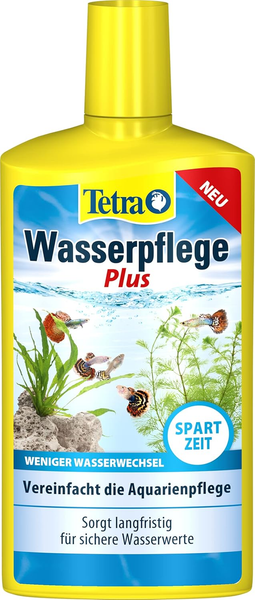 Tetra Wasserpflege Plus - Wasseraufbereiter FüR Aquarien, 500 Ml Flasche-image