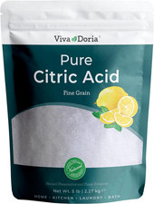 100 Pure Citric Acid, Food Grade, Fine Grain, 5 Pounds 80 Ounces 