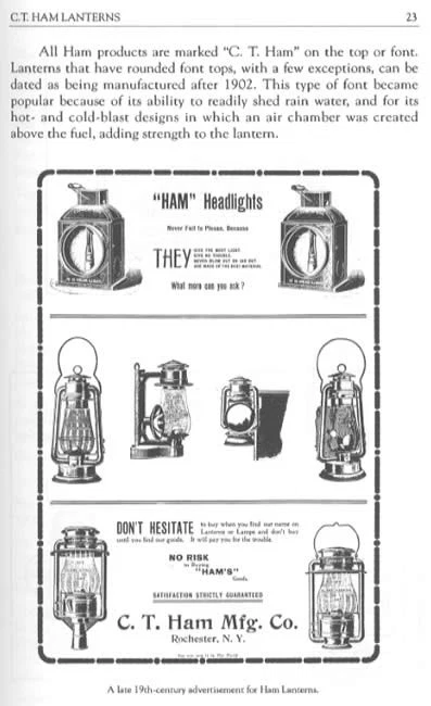  2 BOOK SET Lanterns That Lit Our World by Anthony Hobson: Railroad Marine Fire - Image 2 of 4