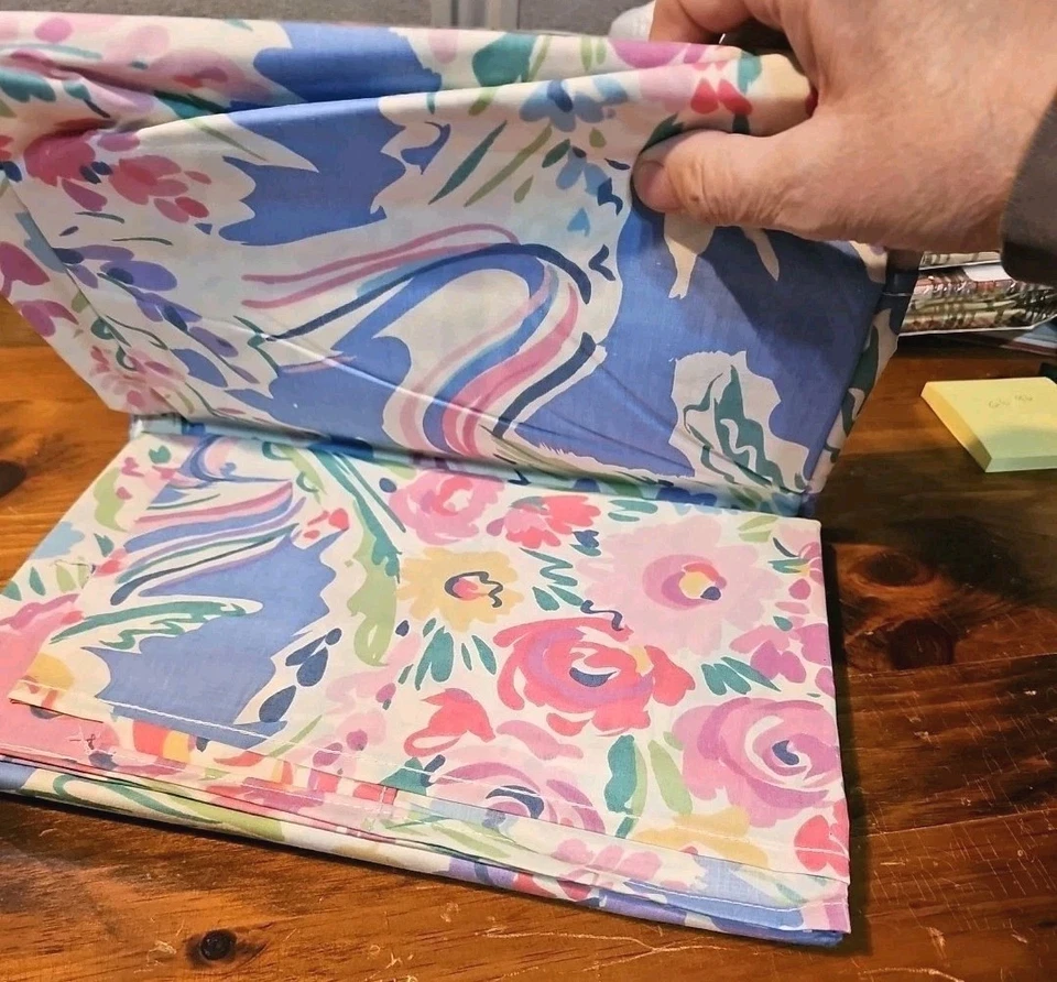 Juego de sábanas dobles Collier Campbell Rosie Posie vintage ~ caja abierta nueva  Foto 2 de 4