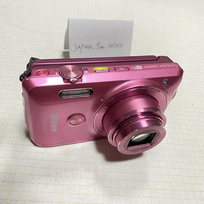 Nikon COOLPIX S6900 Pink Digital Camera 16.0MP 12x Zoom Wi-Fi NFC ISO 125-6400