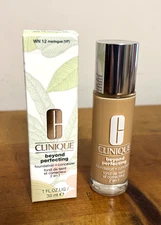 Clinique Beyond Perfecting Foundation + Concealer WN 12 Meringue - NEW