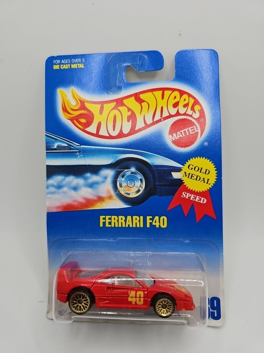 Hot Wheels F40 赤ミニカー Hot Wheels 2025 Mainline - Ferrari F40 Competizione Red
