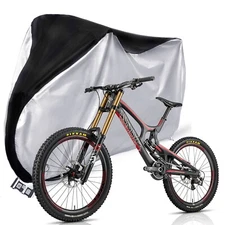 Black Bicycle Bike Cover Waterproof Dust Protector Outdoor Storage For 1 Bikes