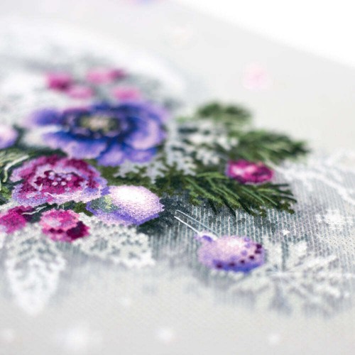 Magic Needle Counted Cross-Stitch Kit Frosty Evening 200-242 - Picture 11 of 11