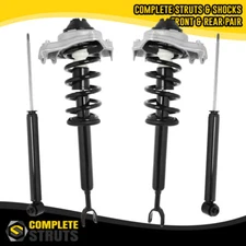 Front Complete Struts & Rear Shock Absorbers for 2005-2011 Audi A6 Quattro