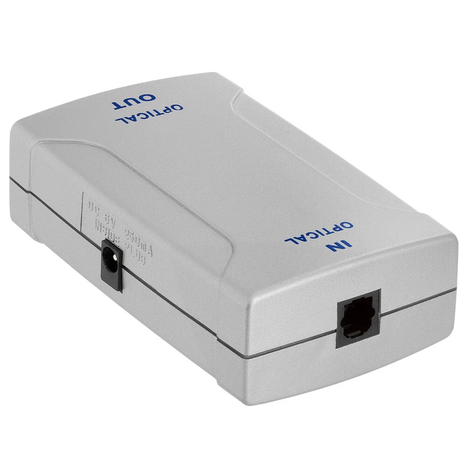Toslink Signal Amplifier Toslink Jack Digital Audio Signal Booster Optical Fiber - Image 2 of 3