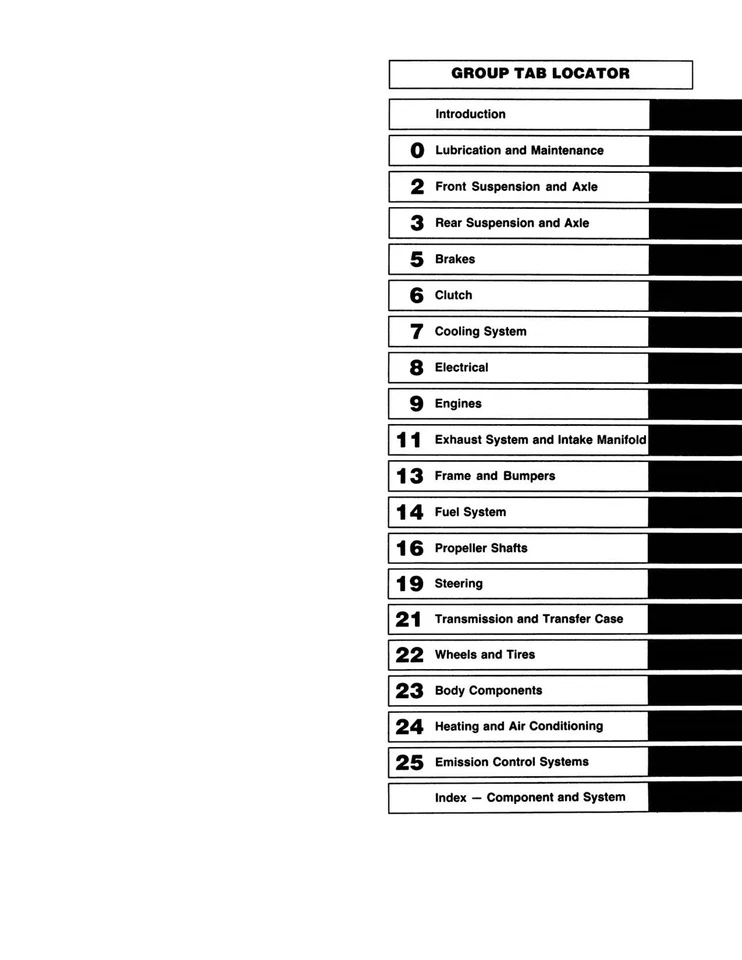 Camión Dodge D/W 150-350 1992, Ramcharger manual de taller Foto 2 de 4