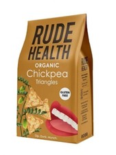 Rude Health Organic Chickpea Triangles 80g (Pack of 3)