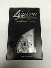 Legere Signature Series Bb Clarinet European Cut Synthetic Reed 3 1/2 hardness