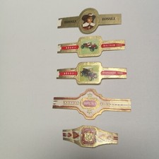 5 Vintage Cygara Opaski na brzuch Opaski na brzuch Rössli Bruns Willem II