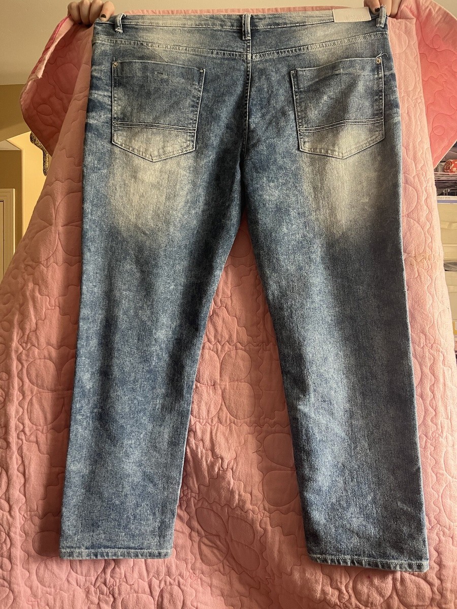 Light Blue 40 X 30 Southpole Jeans Mens Opium Baggy Fit Y2K Light Blue 40 X 30 Southpole Jeans Mens Opium Baggy Fit Y2K