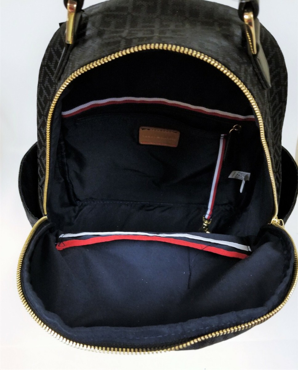 Tommy Hilfiger Julia Logo Jacquard Dome Backpack for sale  display picture 1