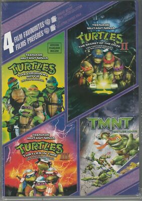 2016 シャダコン DVD 4movie Teenage Mutant Ninja Turtles 6hrs+ DVD Sarah Michelle