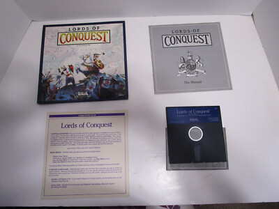 LORDS OF CONQUEST FOR COMMODORE 64 128 GAME BY ELECTRONIC ARTS TESTED & WORKING