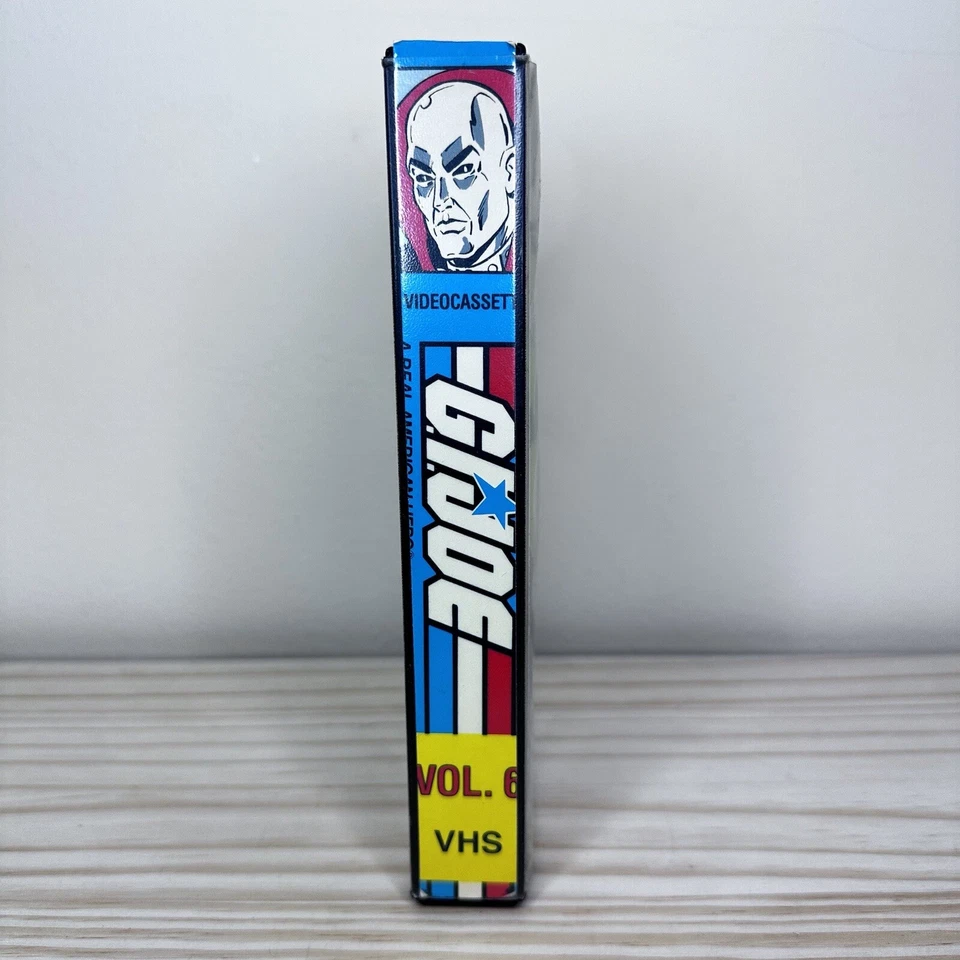 G.I. Joe Volume 6: Red Rockets Glare 1983 VHS Tape FHE Clamshell Box Case - Image 4 of 4