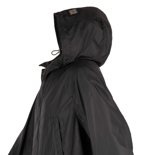 DOLCE & GABBANA Hooded Light Rain Parka Jacket w. Logo Black 11262 - Picture 5 of 7