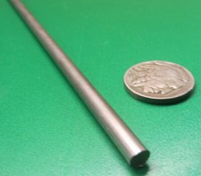 304 Stainless Steel Round Rod Bar, 3/16" Dia (.187") x 48" Length, 4 Pcs, 16 Ft