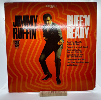 JIMMY RUFFIN - RUFF'N READY - SOUL 708 - VINYL LP 12