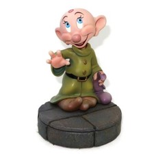 Disney Snow White DOPEY Markrita Trinket Box with Pin or Brooch, 7"
