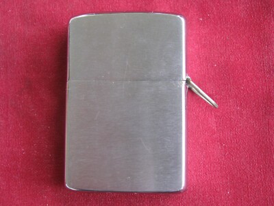 Unfired 1962 Lossproof Zippo Lighter Two-Panel Golfer and the