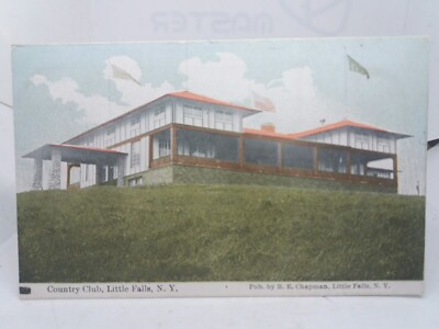 Country Club Little Falls NY USA Vintage Postkarte 