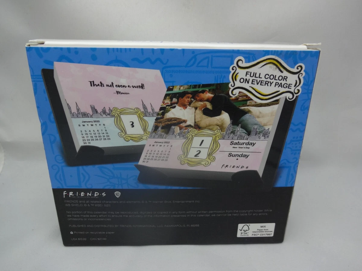 2022 Friends Day-at-a-Time Box Calendar NEW | eBay