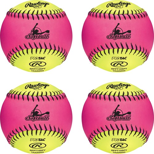 Official League Recreational Use Fastpitch Softballs, 10 Inch, 4 Count - Picture 12 of 12