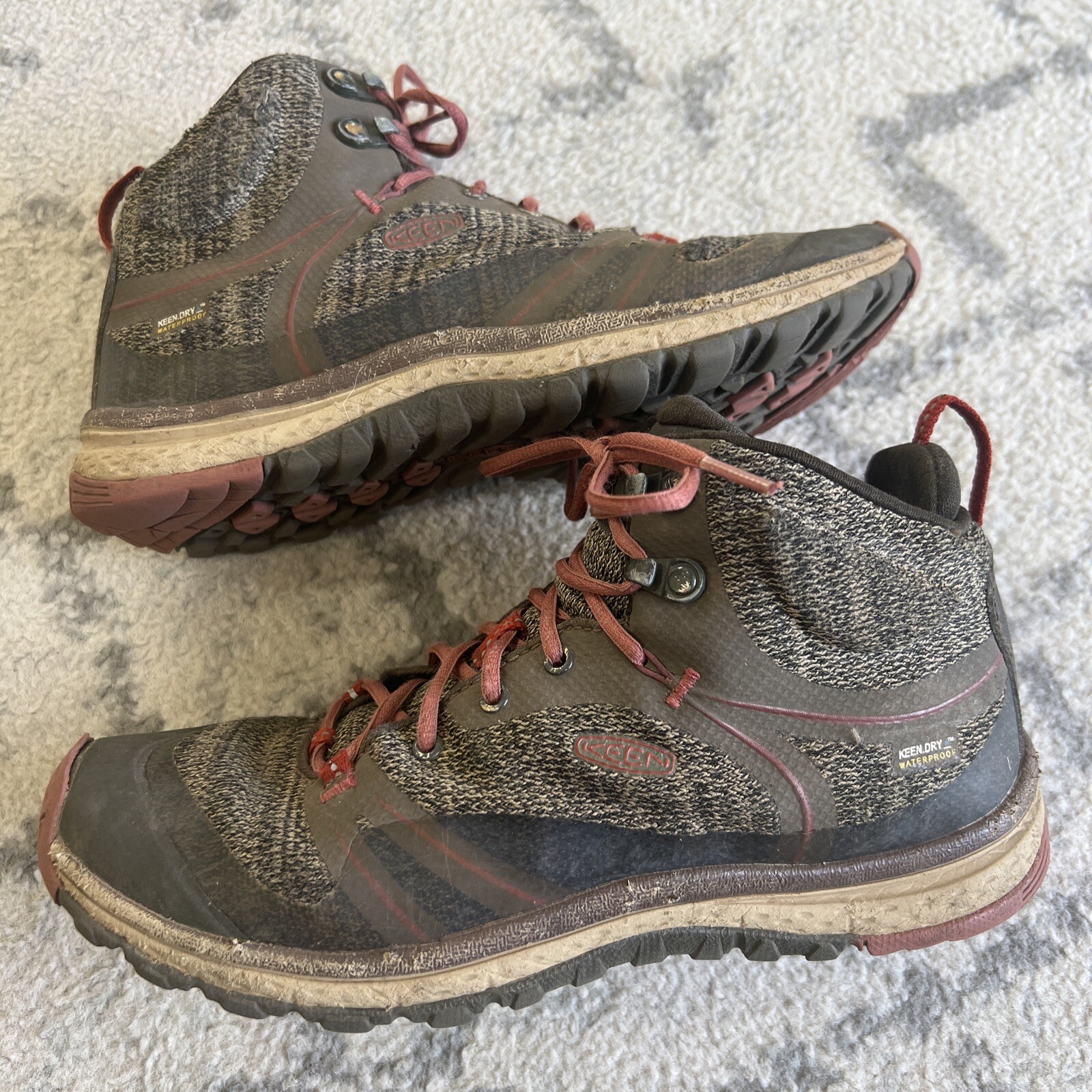 Stivali impermeabili Keen donna Terradora II escursionismo mensa Andorra taglia 8 5 US
