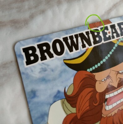 Brownbeard 99 ONE PIECE gum card Top Seika From Japan With