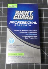 Collectible Right Guard Professional Strength Deodorant Ultimate Fresh EXPIRED