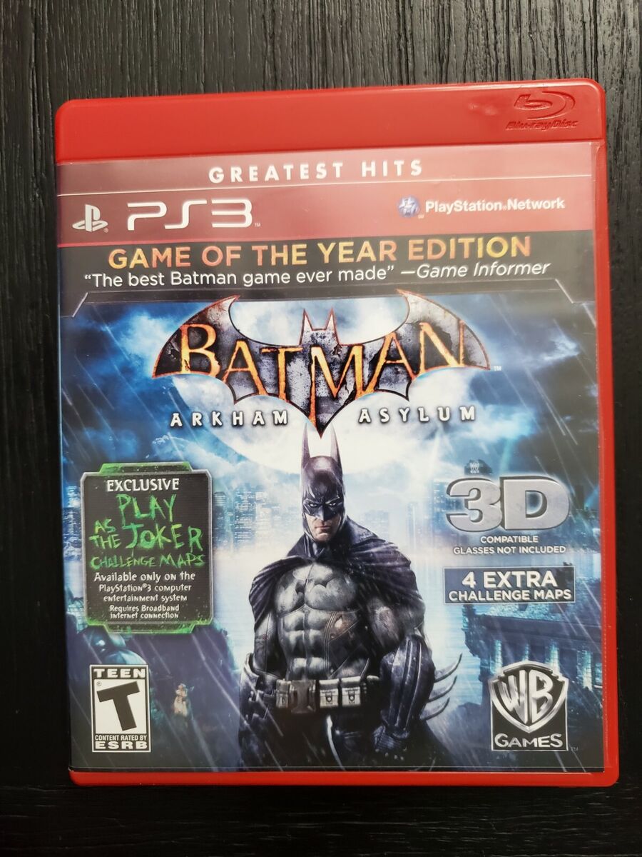 Batman: Arkham Asylum Game of the Year Edition PlayStation 3 1000150450 -  Best Buy