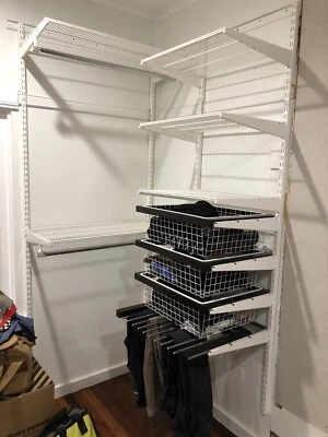 Elfa Wardrobe Storage System Wardrobes Gumtree Australia Elfa Wardrobe Storage System