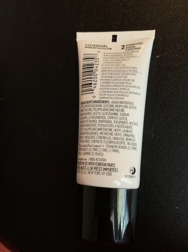 COVERGIRL Vitalist Go Glow Luminizing Lotion #2 SUNKISSED - Image 2 of 2