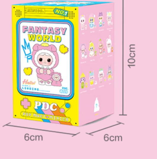 POPMART MINICO Fantasy World Series Blind Box Designer Toy Confirmation