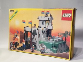 [KING'S MOUNTAIN FORTRESS] LEGO LEGOLAND 6081 1990 Retired w/ Manual & Box