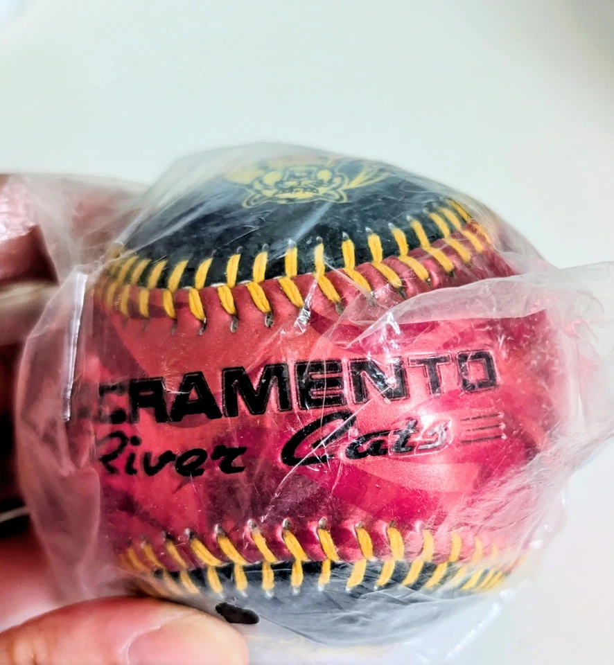 Sacramento River Cats Rawlings Logo Béisbol - MLB - Usado en Sello Original Foto 2 de 4